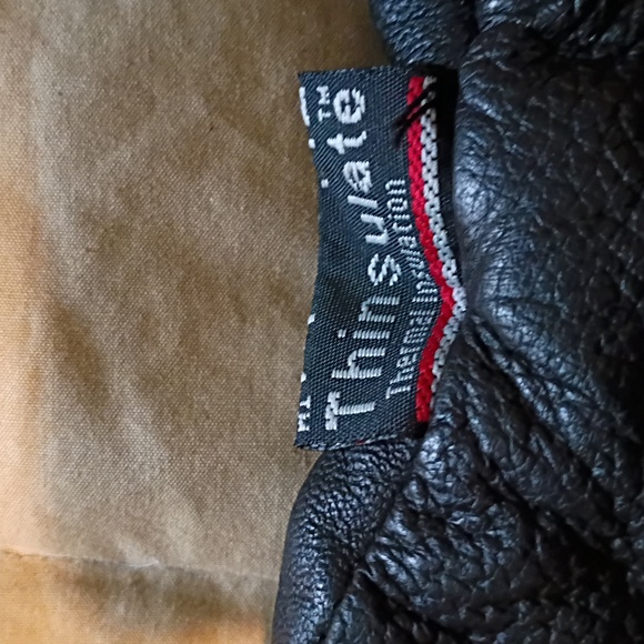 3M Thinsulate Black Leather Gloves XL NWOT - Picture 3 of 4